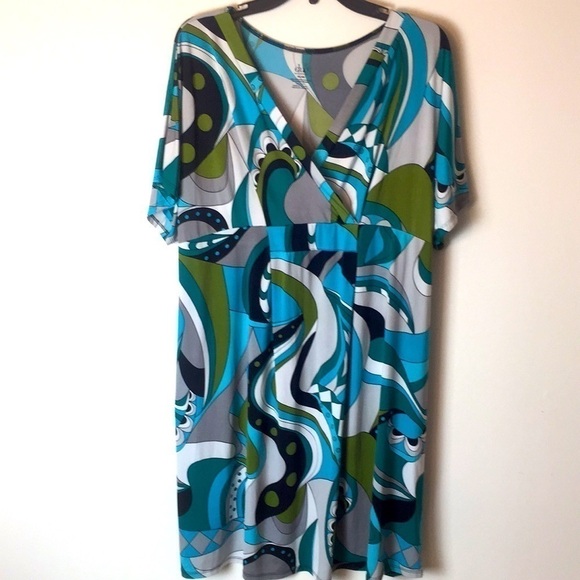 duo Maternity Dresses & Skirts - 🌸 Duo maternity black blue green dress. Size XL.